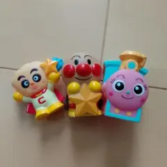 アンパンマン指人形　クリームパンダ　ポッポちゃん