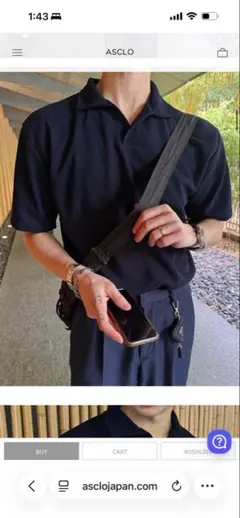 ニットポロシャツ ポロシャツ
