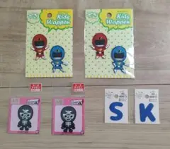 ワッペン　6点セット