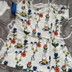 グラニフ　miffy graniph ミッフィー　チュニック　ワンピース　90