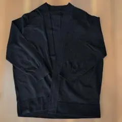 無印良品　七分袖　カーディガン　L