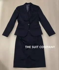 就活スーツ ジャケット スカート スーツカンパニー スーツスクエア ネイビー 紺
