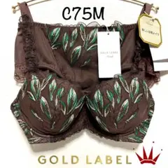 C75M トリンプ プレミアム ゴールドレーベル 3085 ブラ＆ショーツ BR