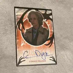 ストレンジャーシングス　サイン入り　トレーディングカード　コニー・フレイザー