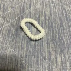 ホワイトヘアゴム