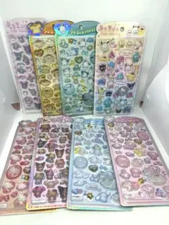 【正規品 8枚セット】うるちゅる ポップシール サンリオ ベビー 日焼け