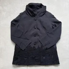 【即購入可】 美品 ノアジェ ナイロンコート noa-je 防寒 黒 L