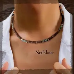 再入荷　ネックレス　サントドミンゴ族　ナバホ族　ターコイズ インディアン ビーズ