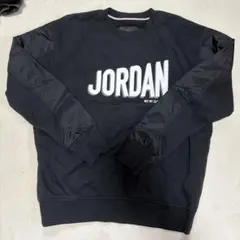 JORDAN ジョーダン ブラック スウェット トレーナーのサムネイル