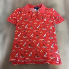 Polo Ralph Lauren 赤いポロシャツ 6歳　110cm 115cm