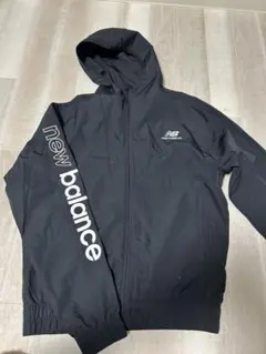 new balance ナイロンジャケット XS 黒