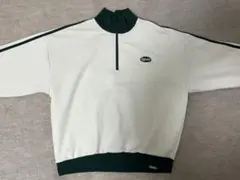 ハーフジップ トレーナー ホワイト