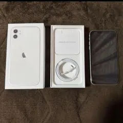 Apple iPhone 11 ホワイト 本体 箱付です