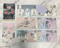 ヒロアカ 原画展 メモリアルコレクション 箔押し 緑谷出久 他