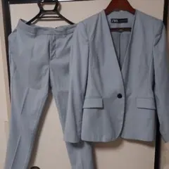ZARA ライトブルースーツ EUR 36
