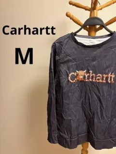 Carhartt ダークグレー 長袖カットソー （M）