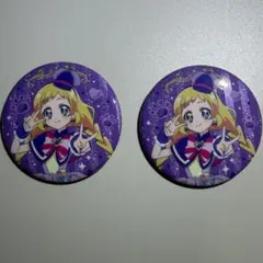 タワレココラボ缶バッジ 2種セット キュアフレンディ、キュンキュン