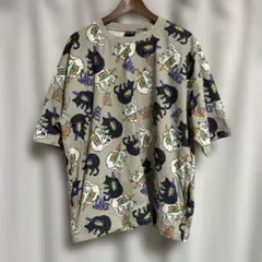 7月中限定価格　go slow caravan 総柄 サイズ5 猫と晩酌のサムネイル