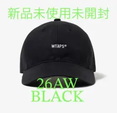 WTAPS T-6M 01 CAP COTTON TWILL 26 最安値 黒