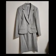 新品未使用品 フォーマル スーツ グレー ジャケット スカートセット Mサイズ