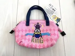 ミニオンズ　デニム　生地口金　2way  ショルダーバッグ