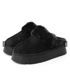 厚底ムートンスリッポン[zr1089]