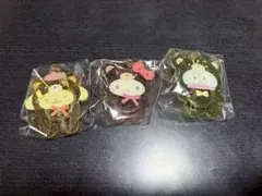 ガチャガチャ サンリオ ポムポムプリン、キティちゃん、ハンギョドン 3個セット