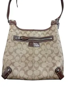 COACH シグネチャー ショルダーバッグ F15704 #hm