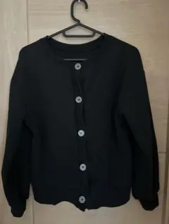 ブラック カーディガン サイズ150