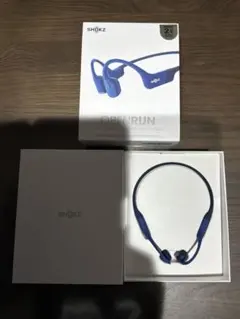 Shokz OpenRun 骨伝導イヤホン ブルー S803 未開封 - メルカリ