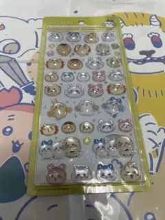 ボンボンドロップシール ちいかわ みんなニコニコ