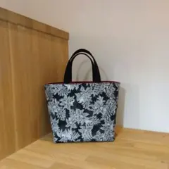 【最終価格】ミニトート ロバートカフマン クリスマス 柊柄