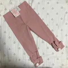 【未使用・匿名発送】バースデイ　うさぎさんレギンス　ズボン　90