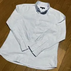 【美品】トランスコンチネンタル シャツ ワイシャツ Mサイズ 水色のサムネイル