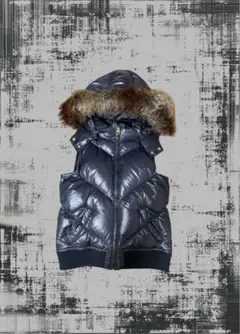 GAP 40周年記念 ブラックダウンジャケット 140 ベスト