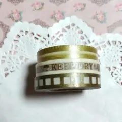 マークス　マスキングテープ　GOLD　金色　細幅　廃番のサムネイル