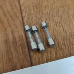 希少 当時物 特製タイムラグ型ガラス管ヒューズ 30mm 20A まとめて38本