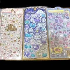 ボンボンドロップシール　メロウアクアリウム　ジュエルプチドロップ　シマエナガ