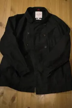 Le Sans Pareil ブラックモールスキン ダブルブレステッドジャケット