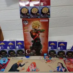 【新品未開封】一番くじヒロアカいつまでも手を差し伸べ続ける物語C賞爆豪下位賞付き