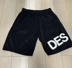 デサントDESCENTブラック スポーツハーフパンツ　メンズ　XOサイズのサムネイル