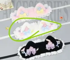 新品未使用　白 猫耳カチューシャ ふわふわ かわいい コスプレ ロリータ