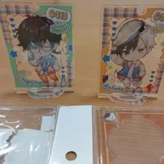 【匿名配送！】ウィンブレ　チェックセーラー　アクスタ　桜遥 ＆ 十亀条