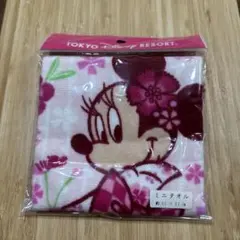 東京ディズニーリゾート ミニーちゃん ハンドタオル