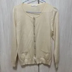 any SiS カーディガン アイボリー 長袖のサムネイル