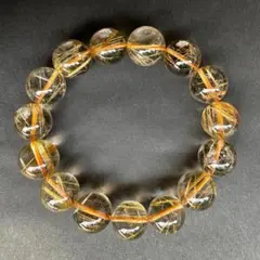 ✨新品未使用✨ルチレイテッドクォーツブレスレット（ルチルクォーツ）ゴールド cat_rutilequartz_gold_bracelet