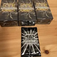 遊戯王 LIMIT OVER COLLECTION HEROES ×3箱