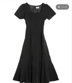 EVRIS ブラック ロングワンピースのサムネイル