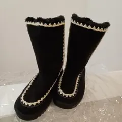 ☆最終値下げ☆チチカカ　ブラック ロングムートンブーツ 　Lサイズ ☆新品☆