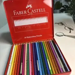 ファーバーカステル水彩鉛筆24色セットのサムネイル